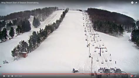 See How Much Snow A Ski Area Can Make In 24 Hours At Wisp Resort Ski
