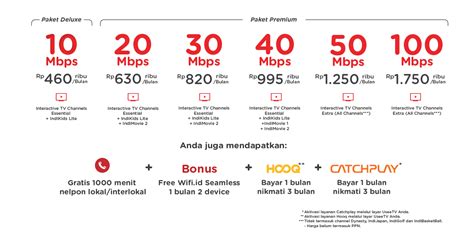 Daftar Harga Paket Indihome Terbaru 2019 Cemiti