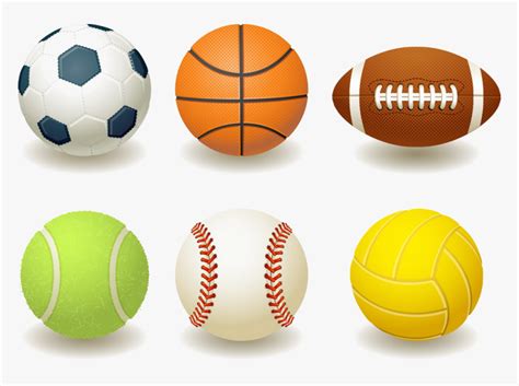 Sports Sport Balls Clipart Elegant Clip Art Loveable Different Kinds