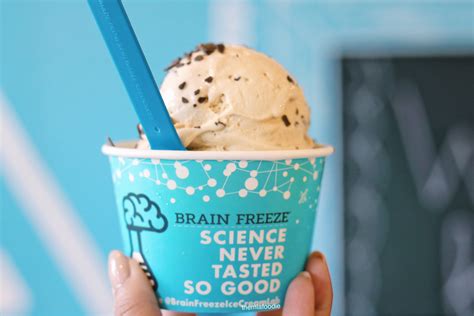 Brain Freeze Ice Cream Lab New Menu The Mia Foodie
