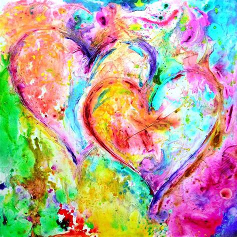 Buy Love And Heart Paintings On Canvas Ivan Guaderrama Art Gallery