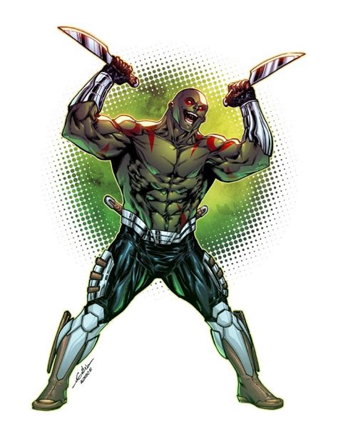 Drax The Destroyer In 2020 Drax The Destroyer Marvel Art Marvel