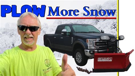 Plowing Snow What Could Be More Fun Plowing Ford Snowplowing Youtube