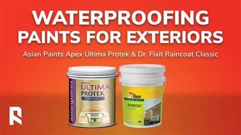 Waterproofing Paints For Exteriors Asian Paints Apex Ultima Protek