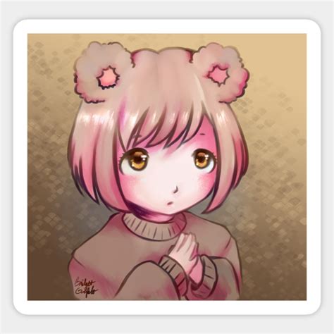 Bear Girl Cute Kawaii Original Character Anime Art Anime