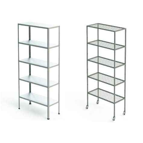 Storage Rack Prohs On Casters Stainless Steel Shelf