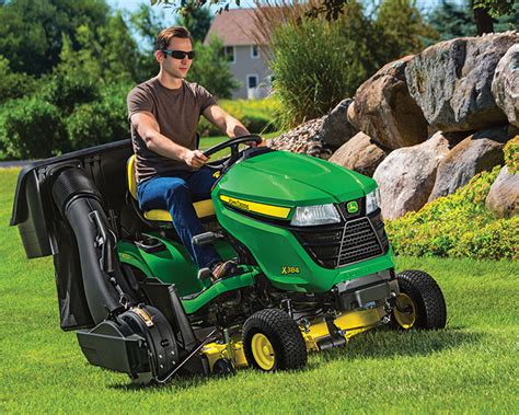 John Deere Select Series X300 Lawn Tractor X384 48 In Deck