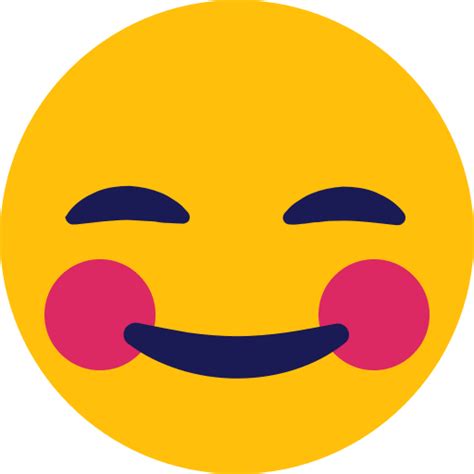 Blushing Emoji Png Gambar Latar Belakang Png Arts
