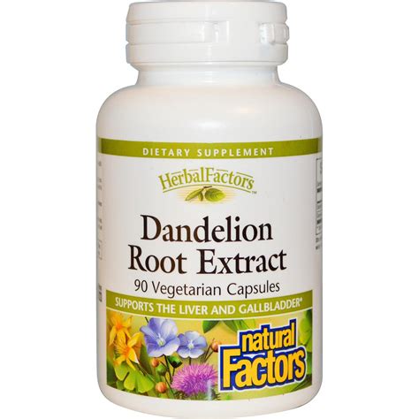 Dandelion Root Extract 90 Veggie Capsules Natural Factors