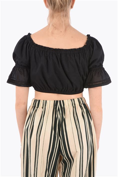 Tory Burch Layered Crop Top Women Glamood Outlet