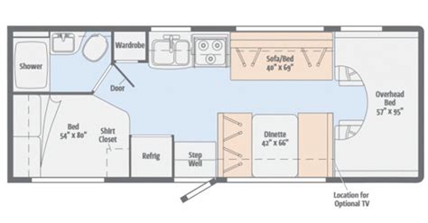Motor Home Floor Plans Classic Adventures Rv And Utility