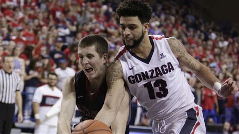 Seven Players Score In Double Figures As No 20 Gonzaga Routs Santa
