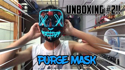 Led Purge Mask Unboxingread Description Youtube