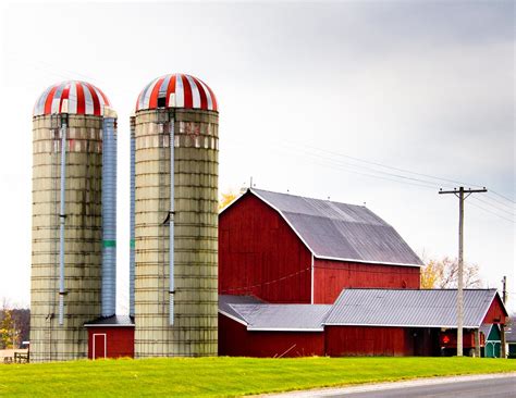 Two Silo Barn A Todd Flickr
