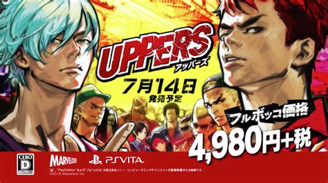 Uppers Ps Vita Beat Em Up New Trailer And Daidoji Gameplay Neogaf