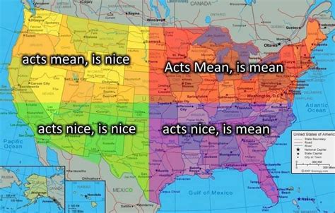 America Map Nice Mean Memes Imgflip