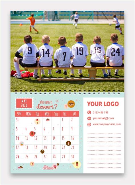 School Calendar Design Ideas Year 2020 Calendarprinting4u
