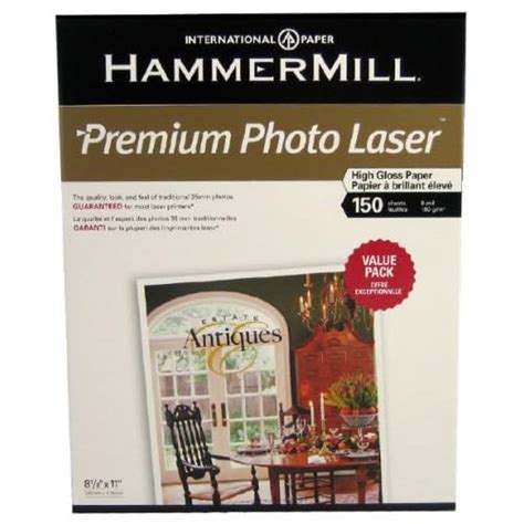 Hammermill Premium Photo Laser High Gloss Paper 85 X 11