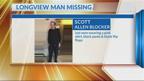 Longview Police Search For Missing Man In Need Of Medication Youtube