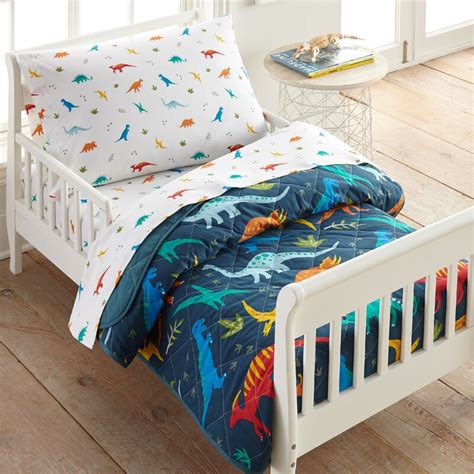 Wide range of kids bedding available to buy today at dunelm, the uk's largest homewares and soft furnishings store. Wildkin Jurassic Dinosaurs Cotton 4 Piece Toddler Bedding ...