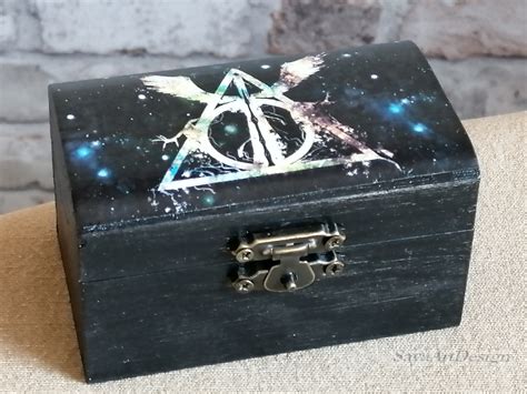 Harry Potter Deathly Hollows Ring Box Engagement Proposal Box