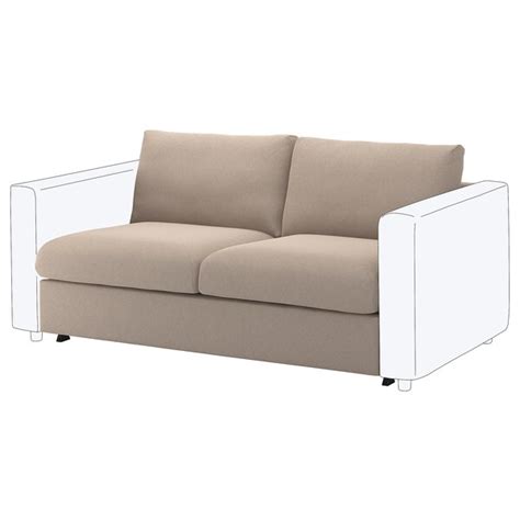 Click on image to zoom. VIMLE 2-seat sofa-bed section, Tallmyra beige - IKEA