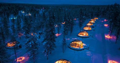 Kakslauttanen Arctic Resort Glass Igloos Finland
