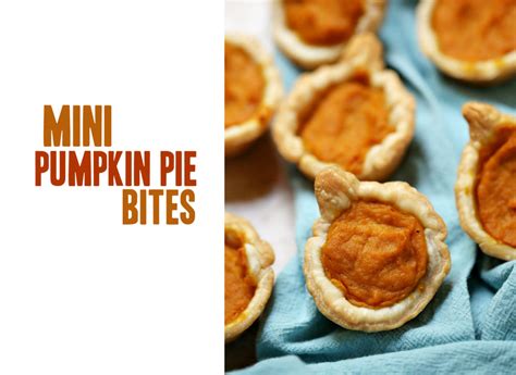 Mini Pumpkin Pies Are Hard To Resist Diy Candy