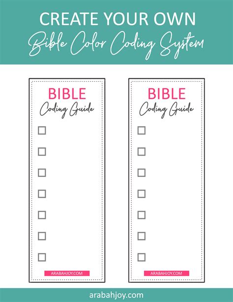 Color Coding Bible Study