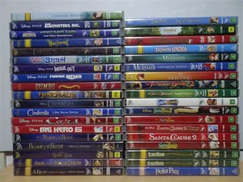Disney Dvds ~ Large Assortment ~ Please Select From Our Dropdown Menu