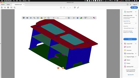 How To Open A 3d Pdf And Measure It Youtube