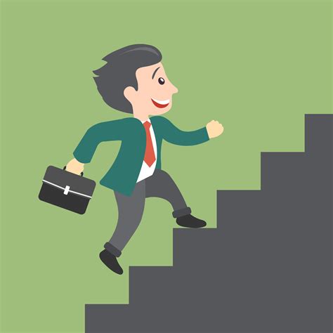 Climbing Stairs Free Vector Art 114 Free Downloads