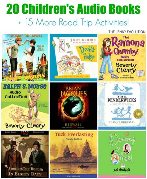 20 Captivating Children Audio Books For Road Trips