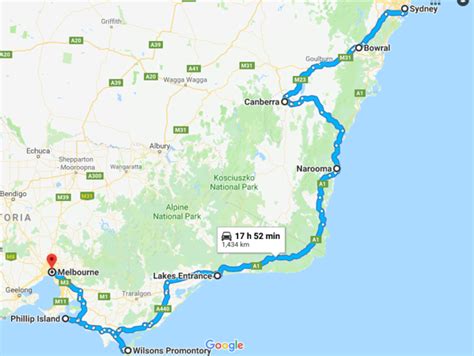 What To See On A Sydney To Melbourne Road Trip Itinerary