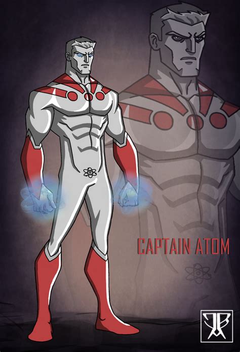 Captain Atom Redesign By Warbound President On Deviantart