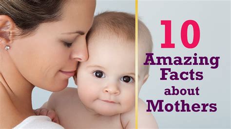 10 Amazing Facts About Mothers Youtube