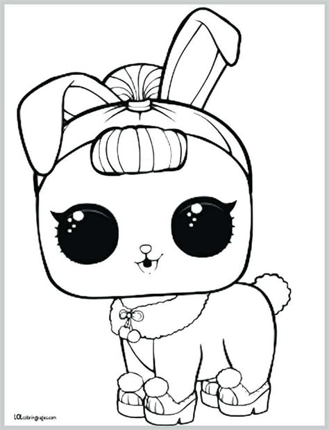 lol doll coloring pages splash queen    gambar