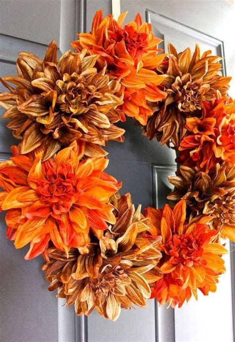 Best Ideas To Create Fall Wreaths Diy Top 30 Handy Inspirations Easy