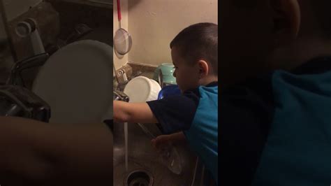 washing dishes youtube