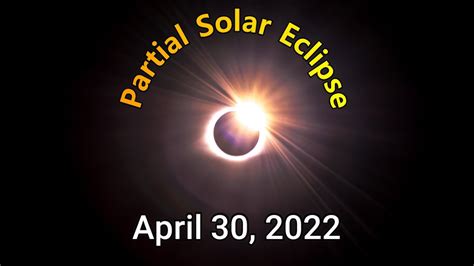 Partial Solar Eclipse To Occur On April 30 2022 How To See Partial