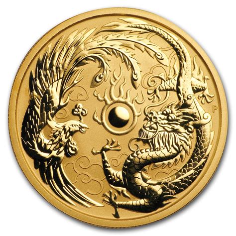 Buy 2018 Australia 1 Oz Gold Dragon And Phoenix Bu Apmex