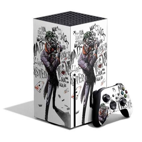The Joker Brilliantly Twisted Console Skin For Xbox Series X Xbox
