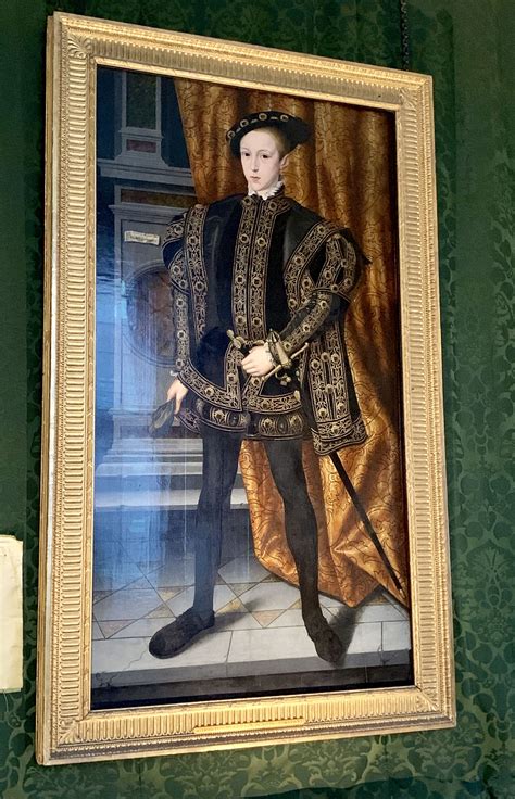 Son Of King Henry VIII And Jane Seymour Edward VI Portrait Hangs At