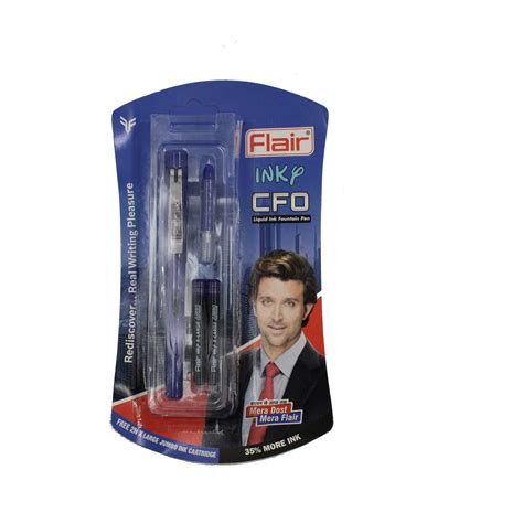 Flair Inky Cfo Liquid Ink Fountain Pen Office Products