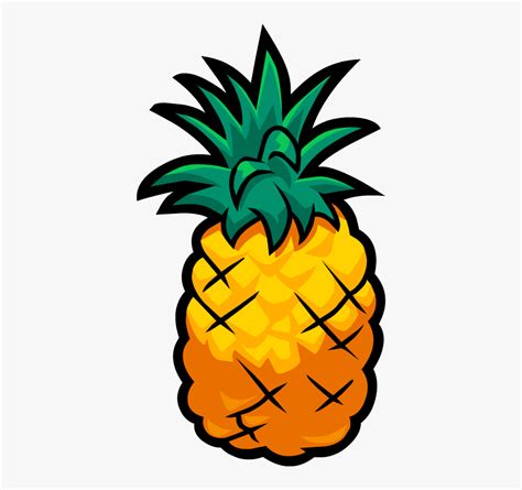 Cartoon Pineapple Png Cartoon Pineapple Transparent Background Free