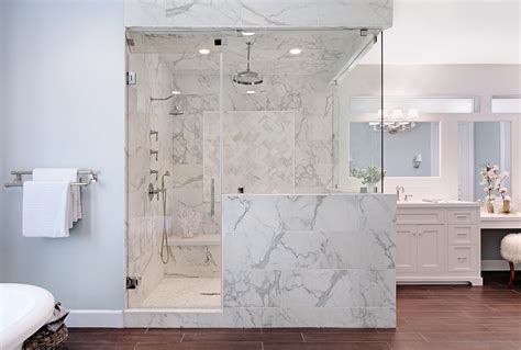 10 White Marble Bathroom Ideas