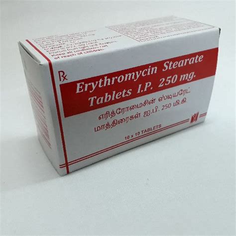Eritro C Erythromycin Stearate Tablets Bp At Best Price In Mumbai