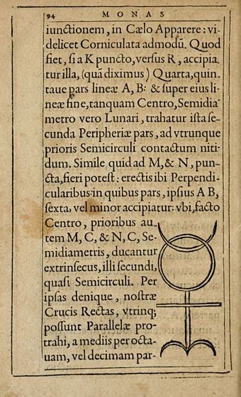 John Dees Monas Hieroglyphica Feuilleton