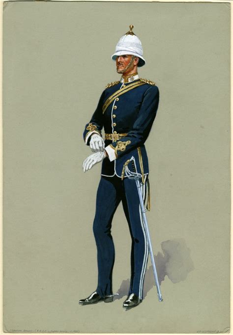 A Drawing Of A Man In Uniform With A Cane And Hat On His Head Standing