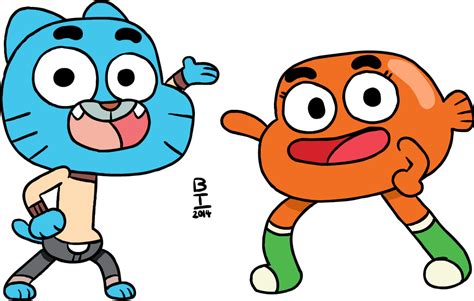 Gumball And Darwin By Wazzaldorp On Deviantart